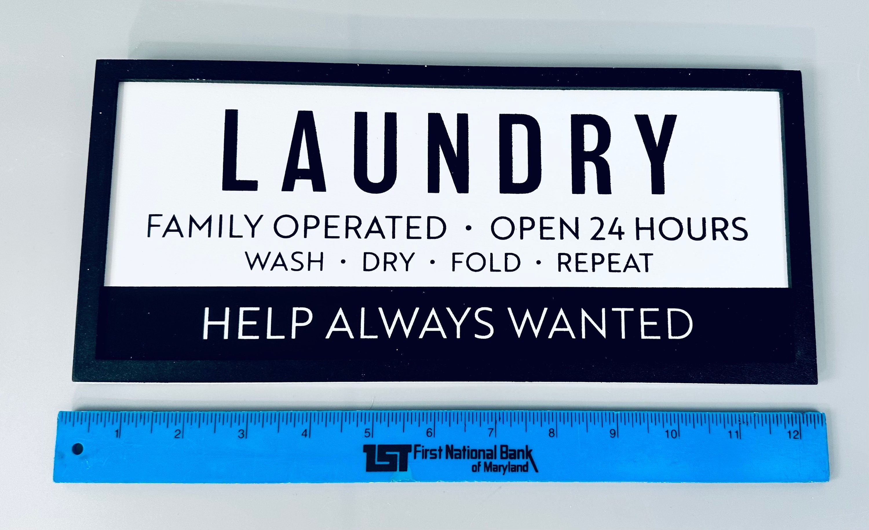 2 Laundry Room Signs Funny Decor