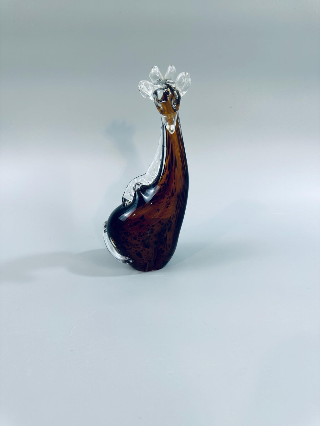 Hand Blown Glass Giraffe Figurine by Dynasty Gallery