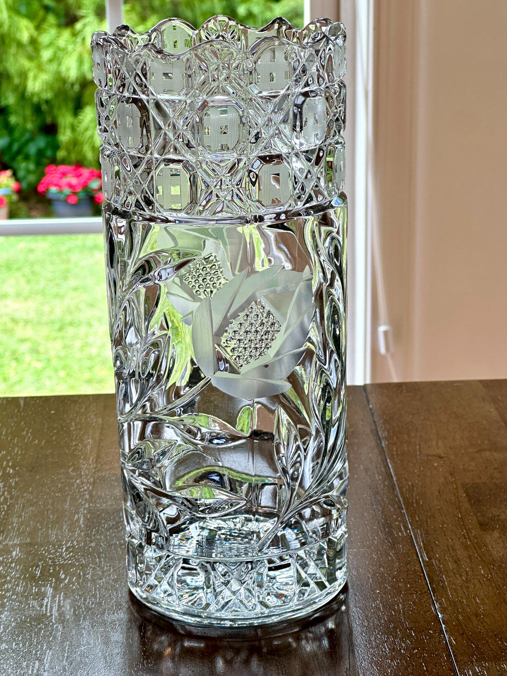 Cambridge Wild Rose Vase