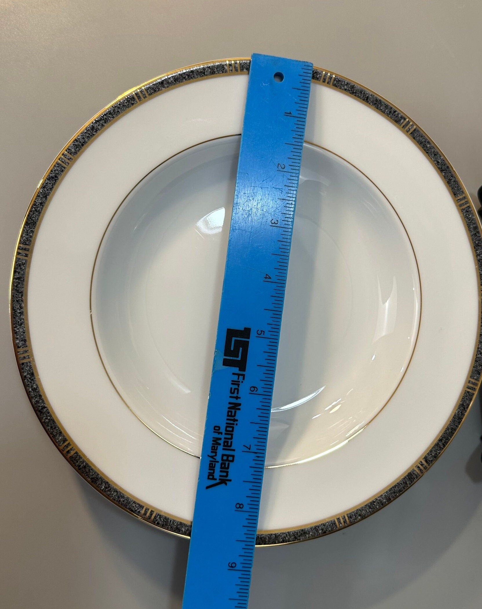 4 Bernardaud Antinea Anthricite Soup Bowls