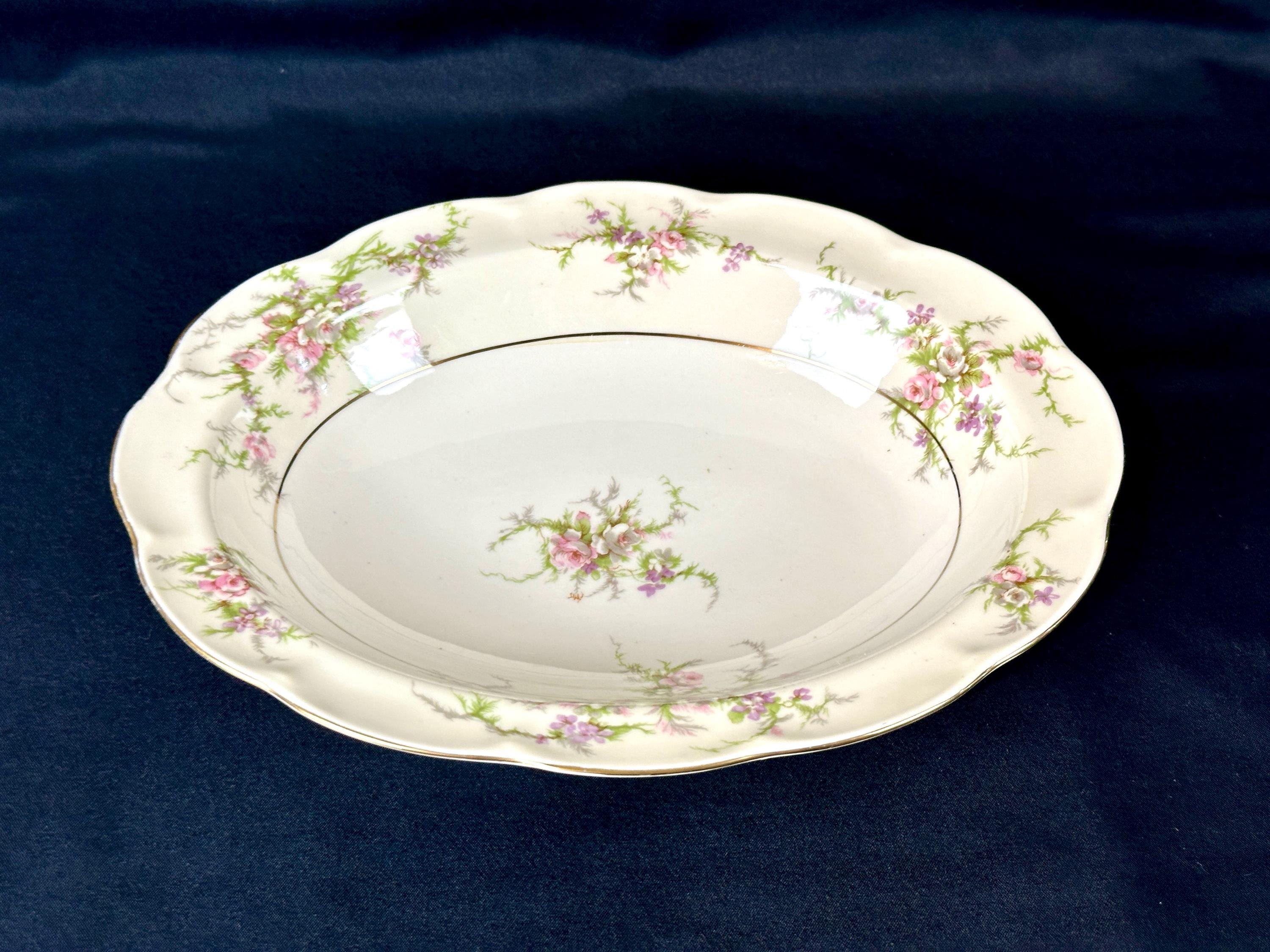 Haviland Rosalinde Serving Bowl