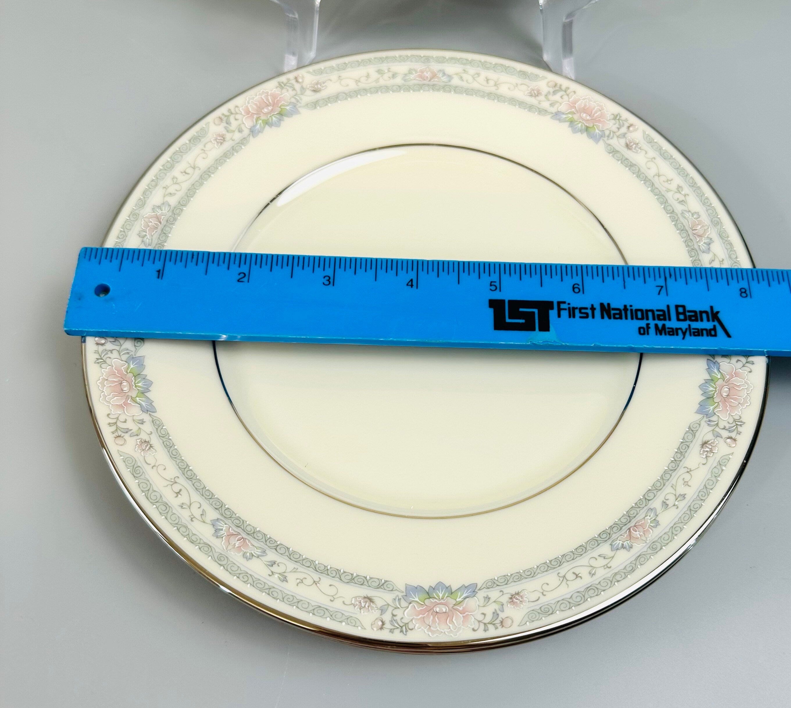 4 Lenox Charleston Salad Plates