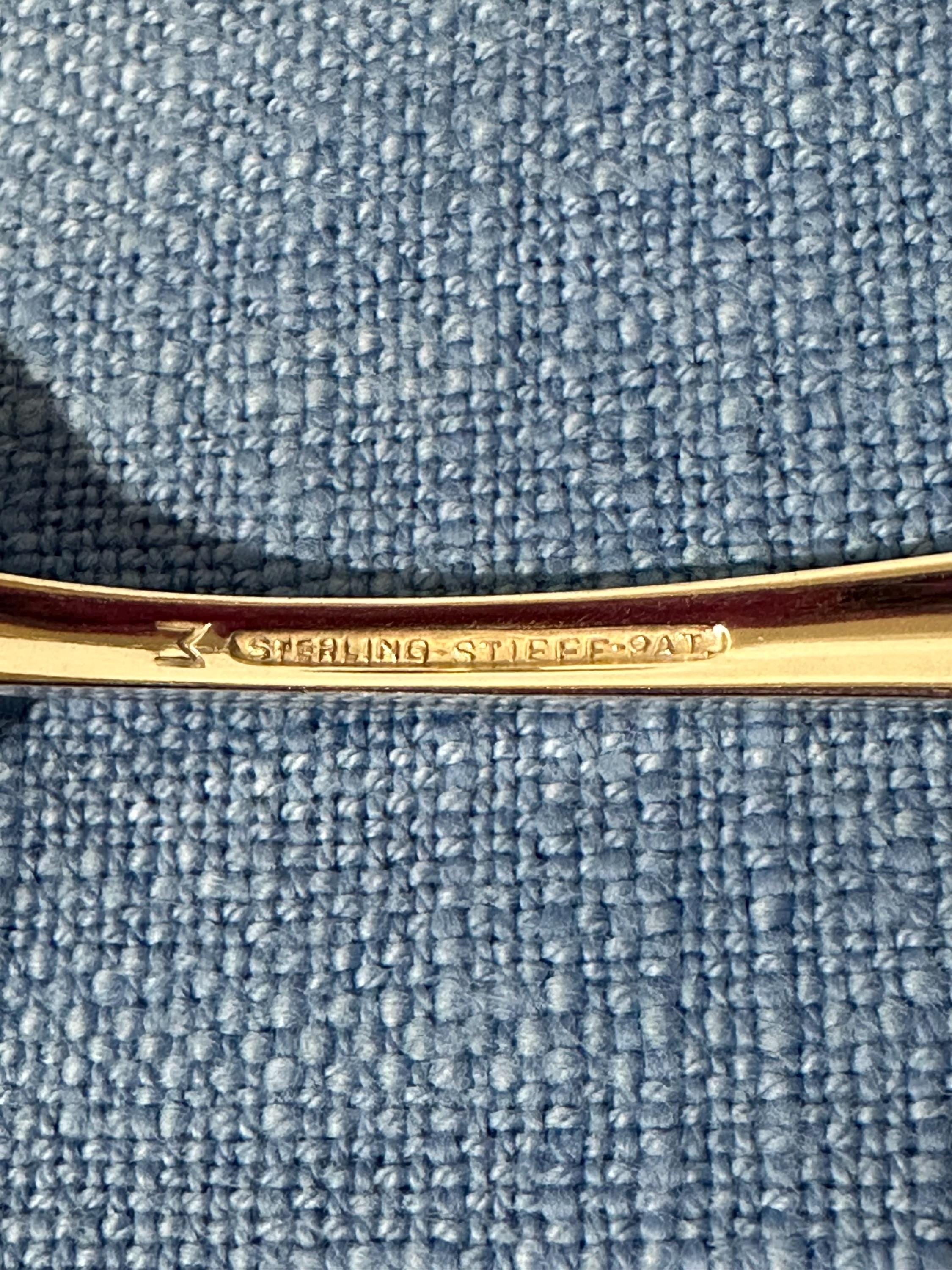 Stieff Corsage Sterling Silver Teaspoon - 5 O’Clock Spoon