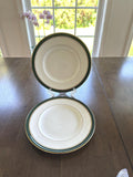 2 Royal Worcester Howard Leather Green Salad Plates