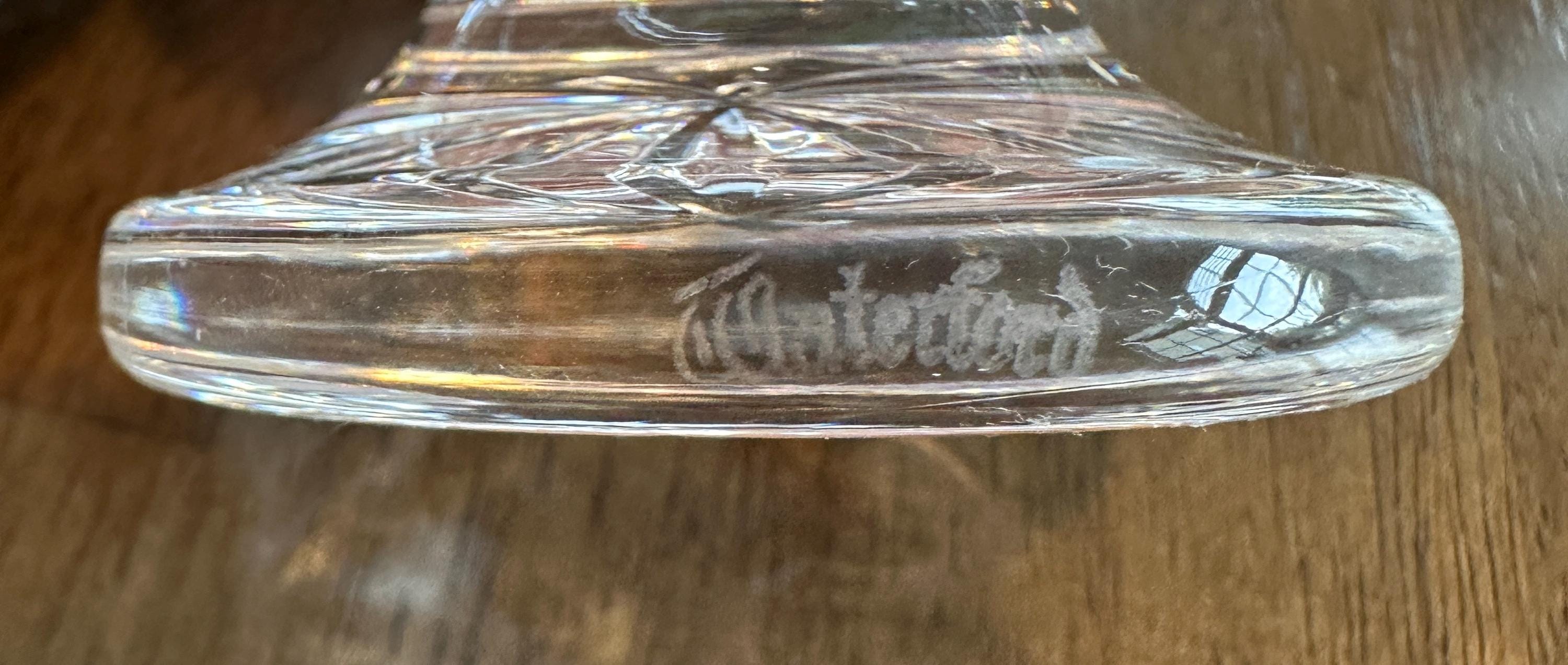 Waterford Jam Jelly Honey Crystal Jar