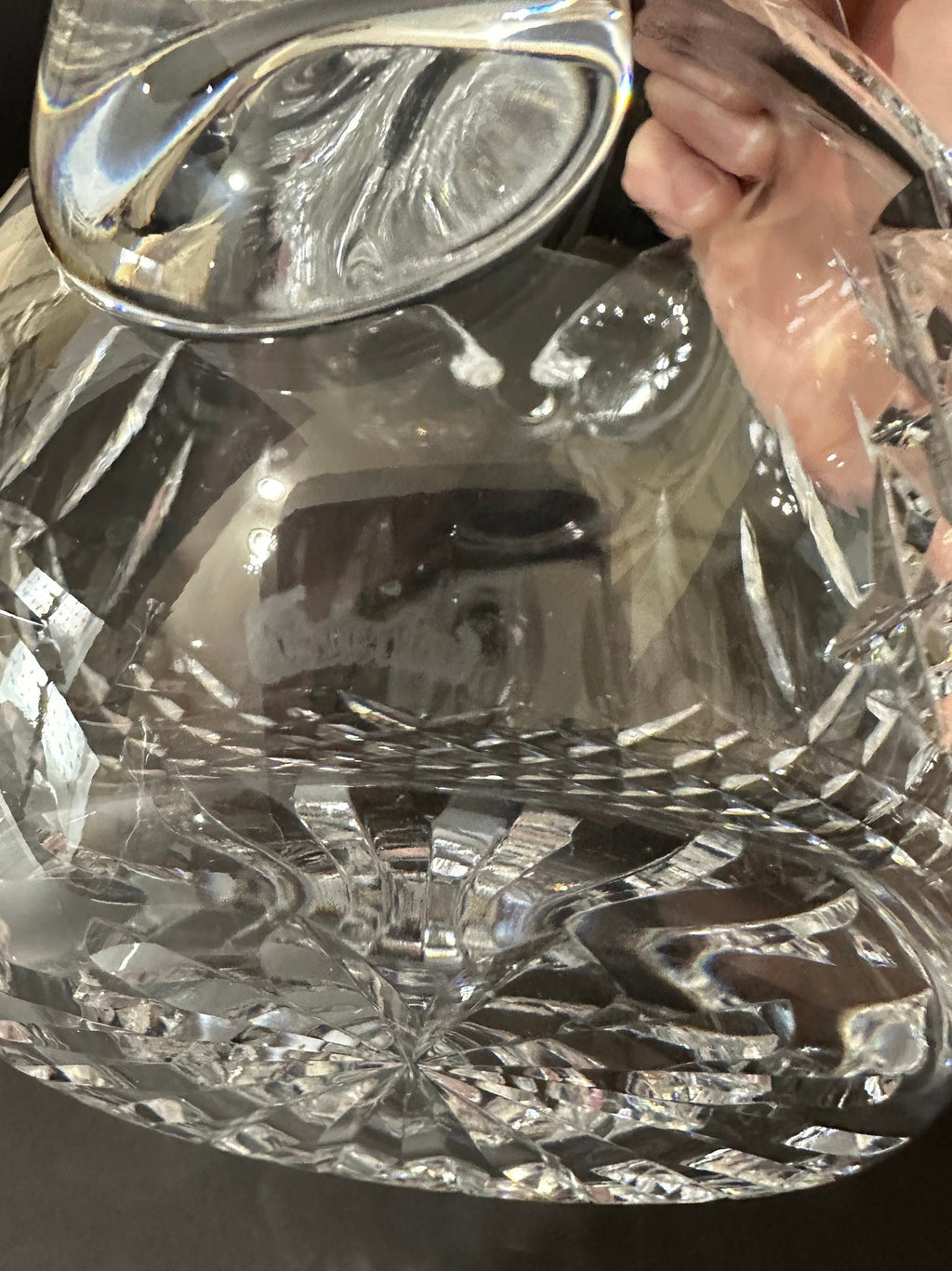 Waterford Crystal Pitcher in the Lismore Pattern