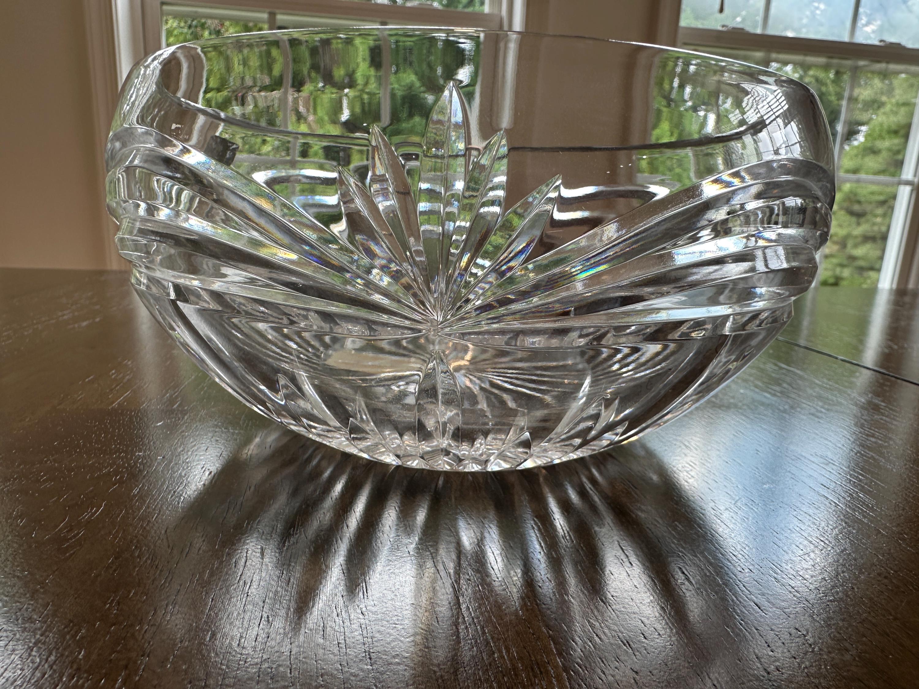 Waterford Crystal Calais Serving Bowl 8”