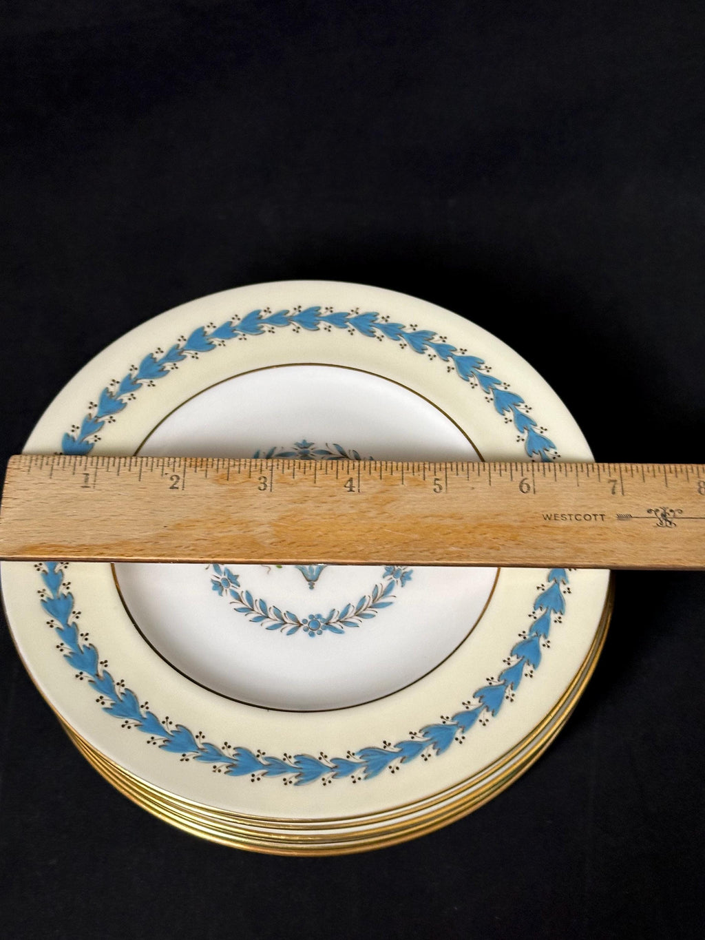 6 Wedgwood Appledore Dessert Plates