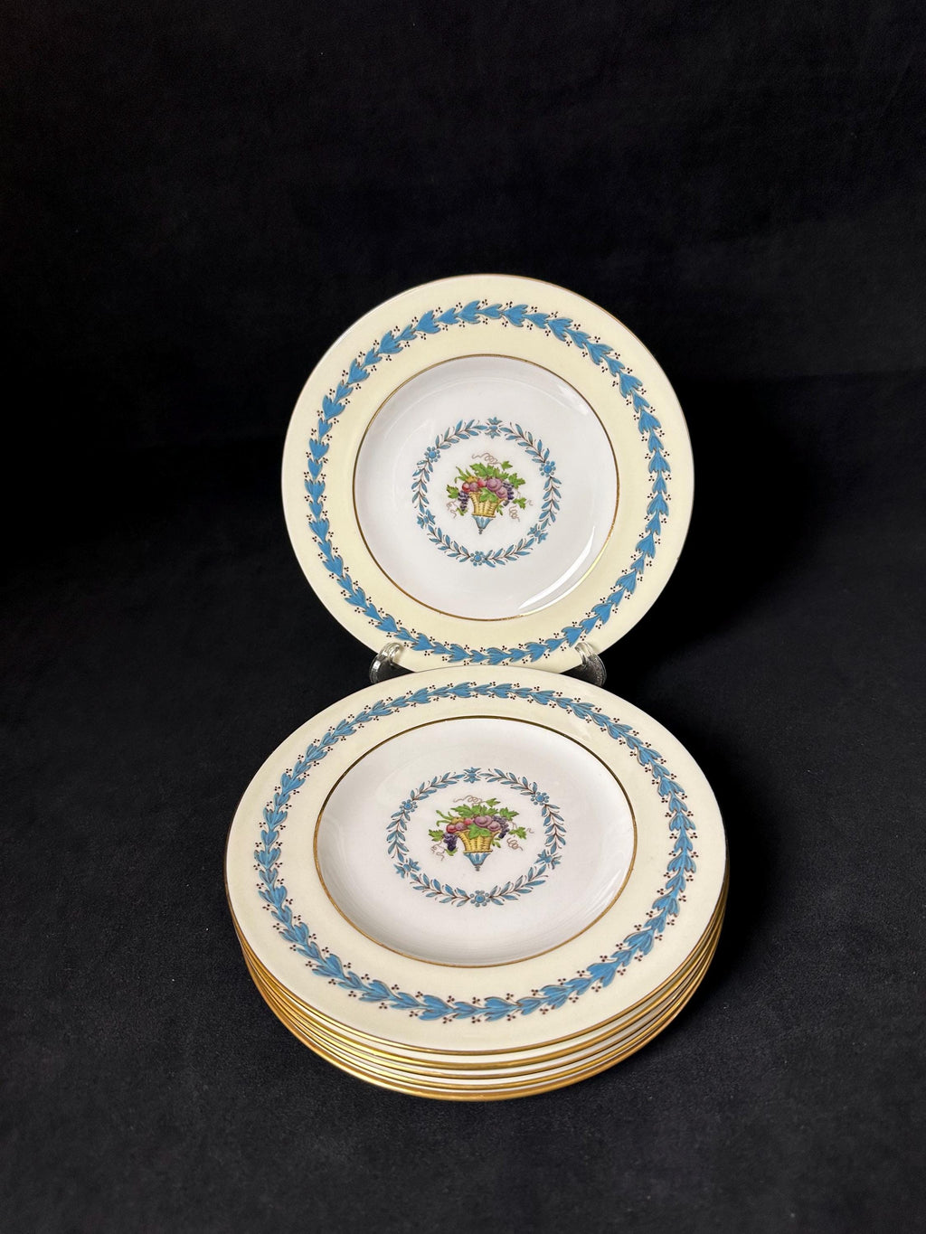6 Wedgwood Appledore Dessert Plates