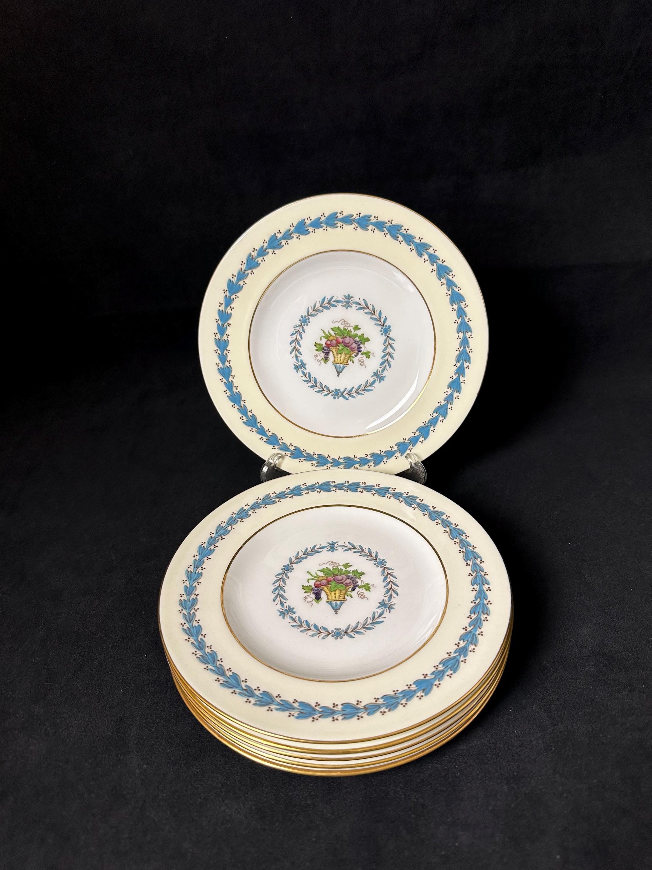 6 Wedgwood Appledore Dessert Plates