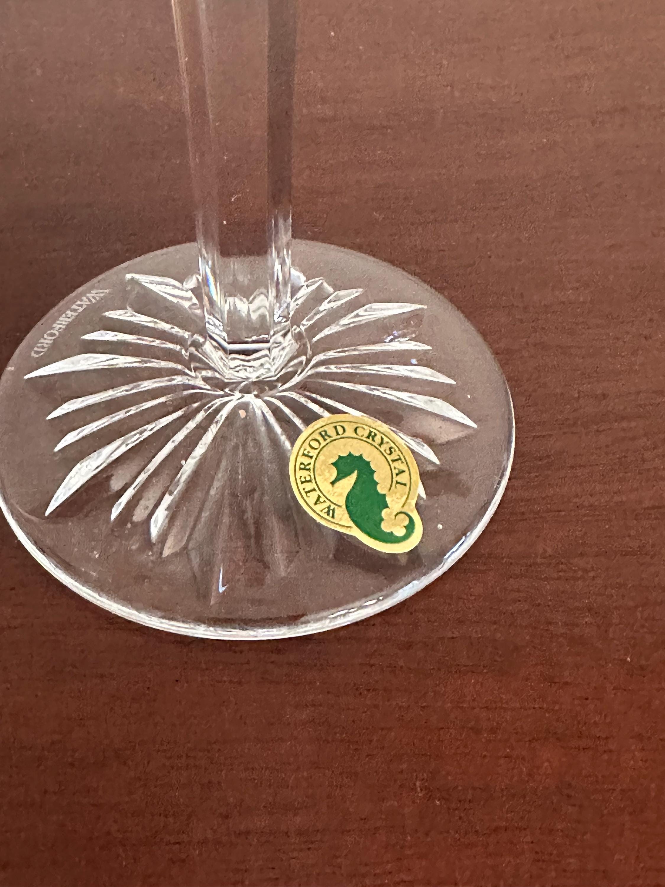 3 Waterford Snowflake Wishes Champagne Flutes