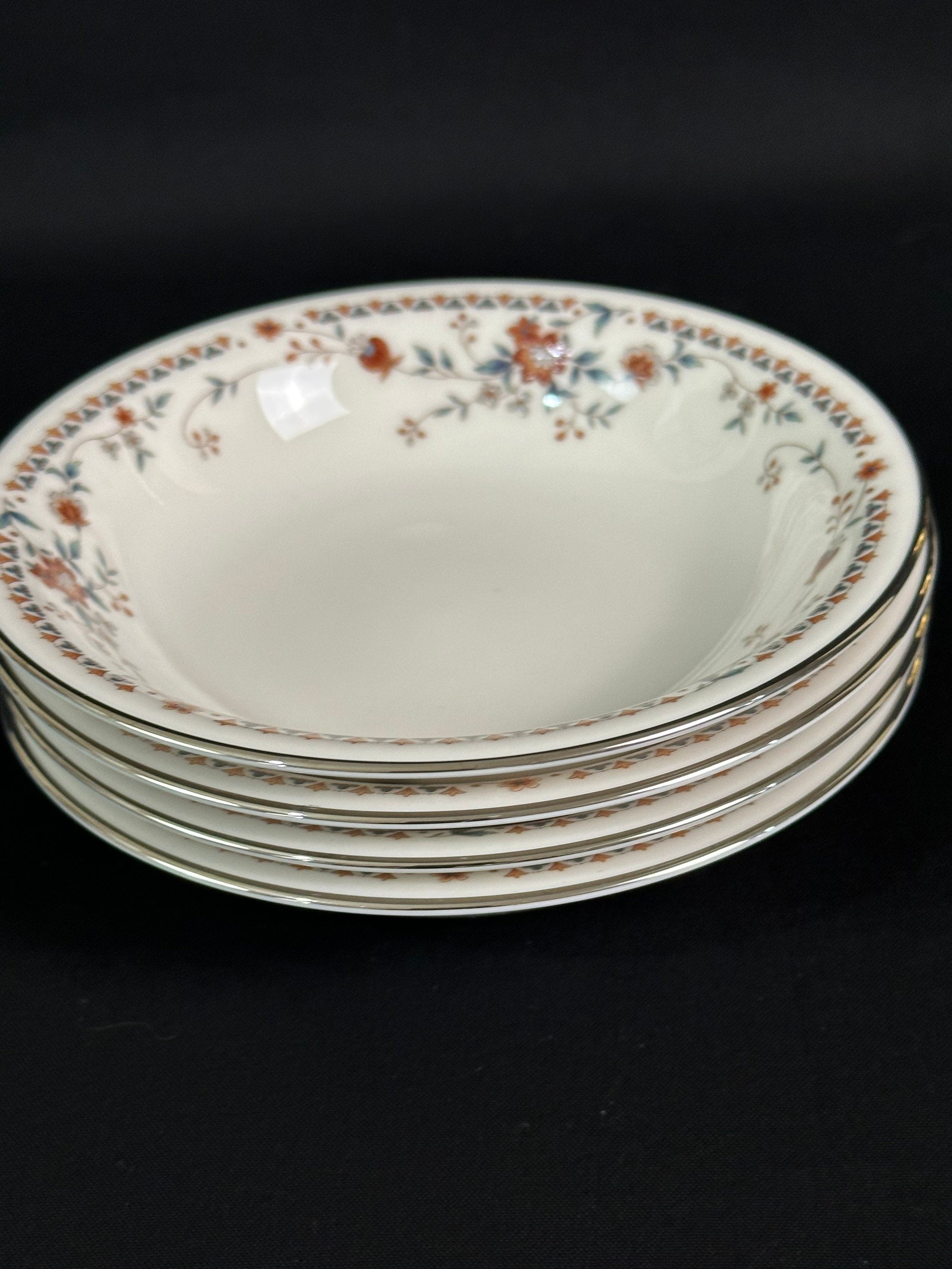 4 Noritake Adagio Fruit Dessert Bowls