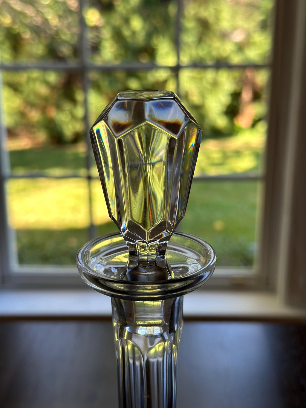 Tall Waterford Lismore Decanter