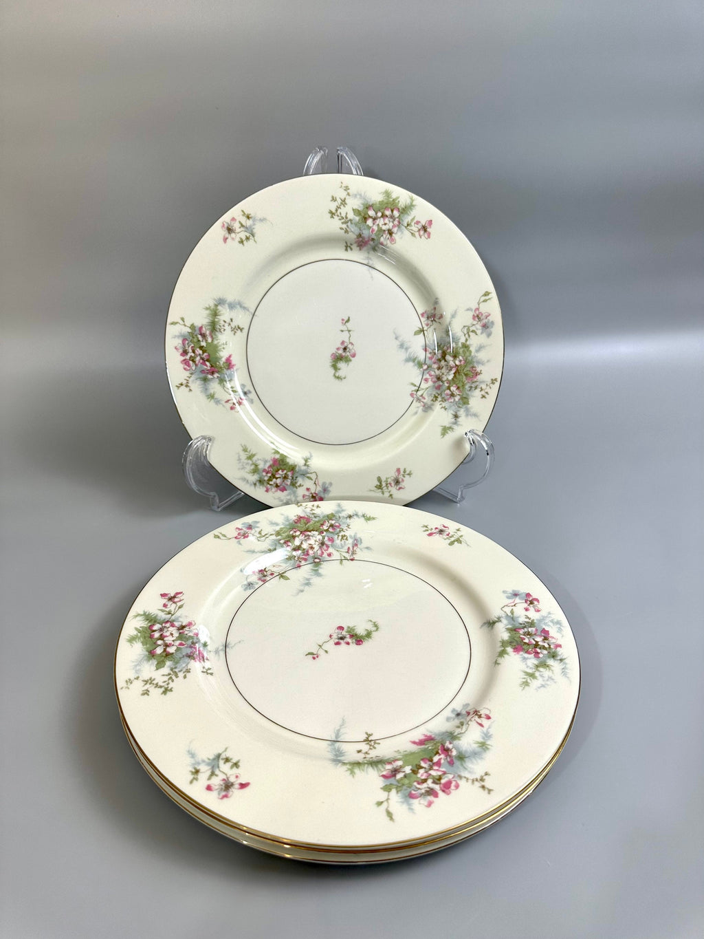 4 Haviland Apple Blossom Dinner Plates