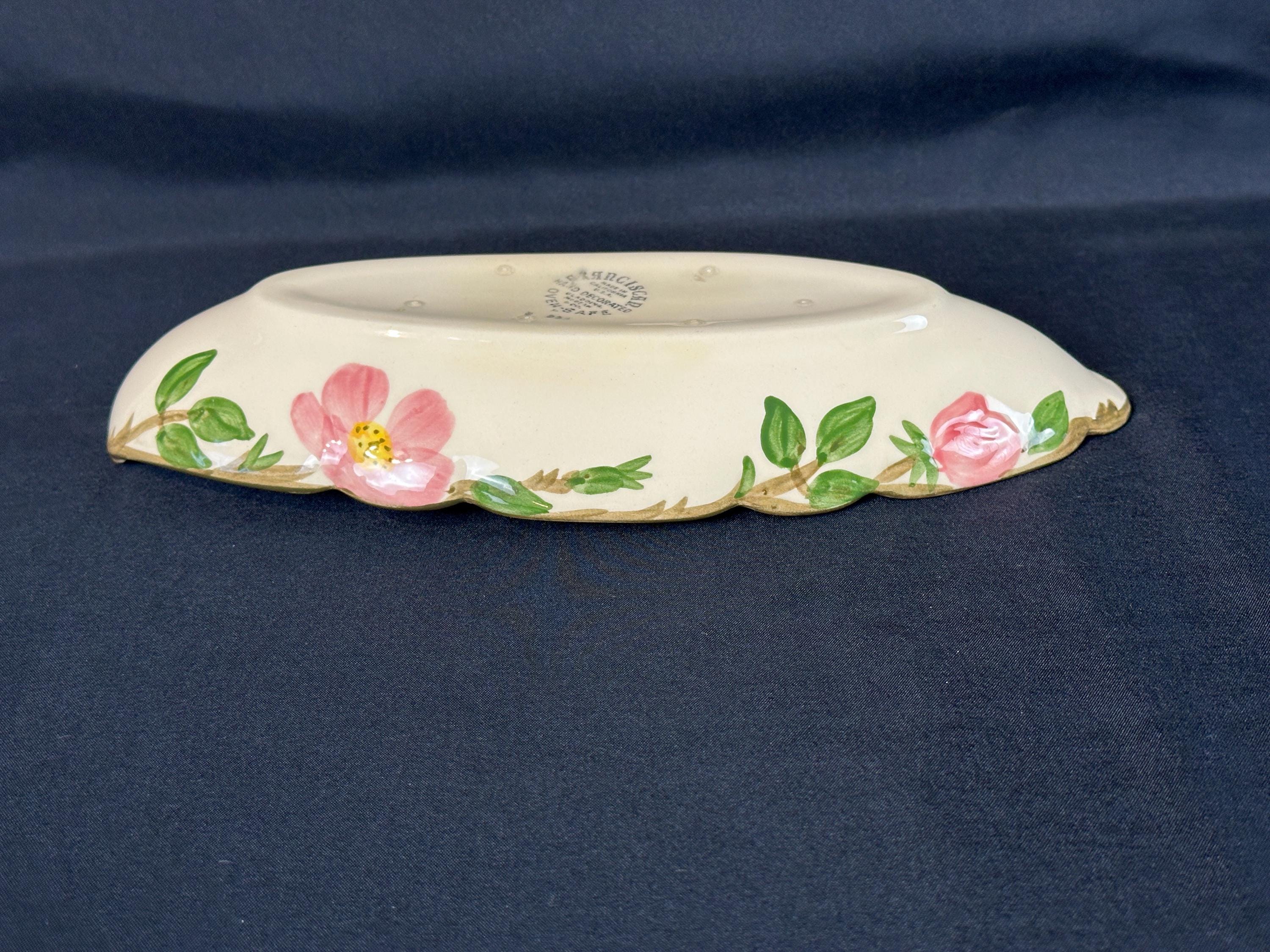 Franciscan Desert Rose Relish Dish USA