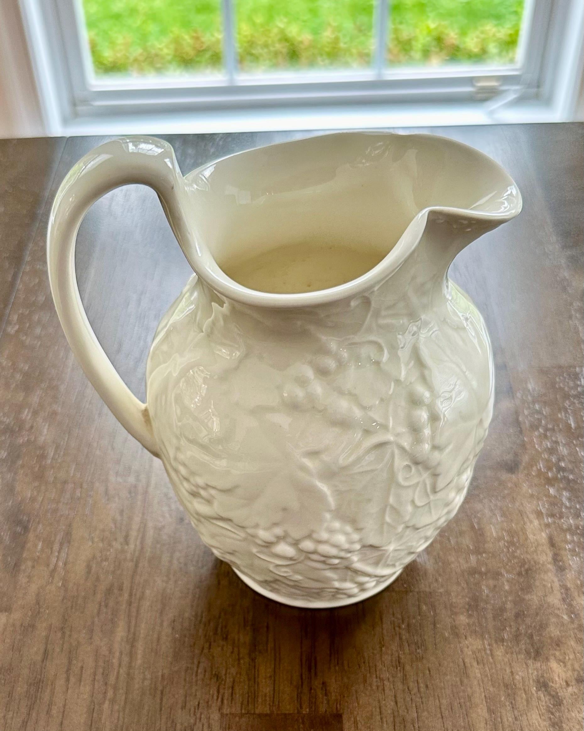 Wedgwood Strawberry Vines Pitcher Earthenware