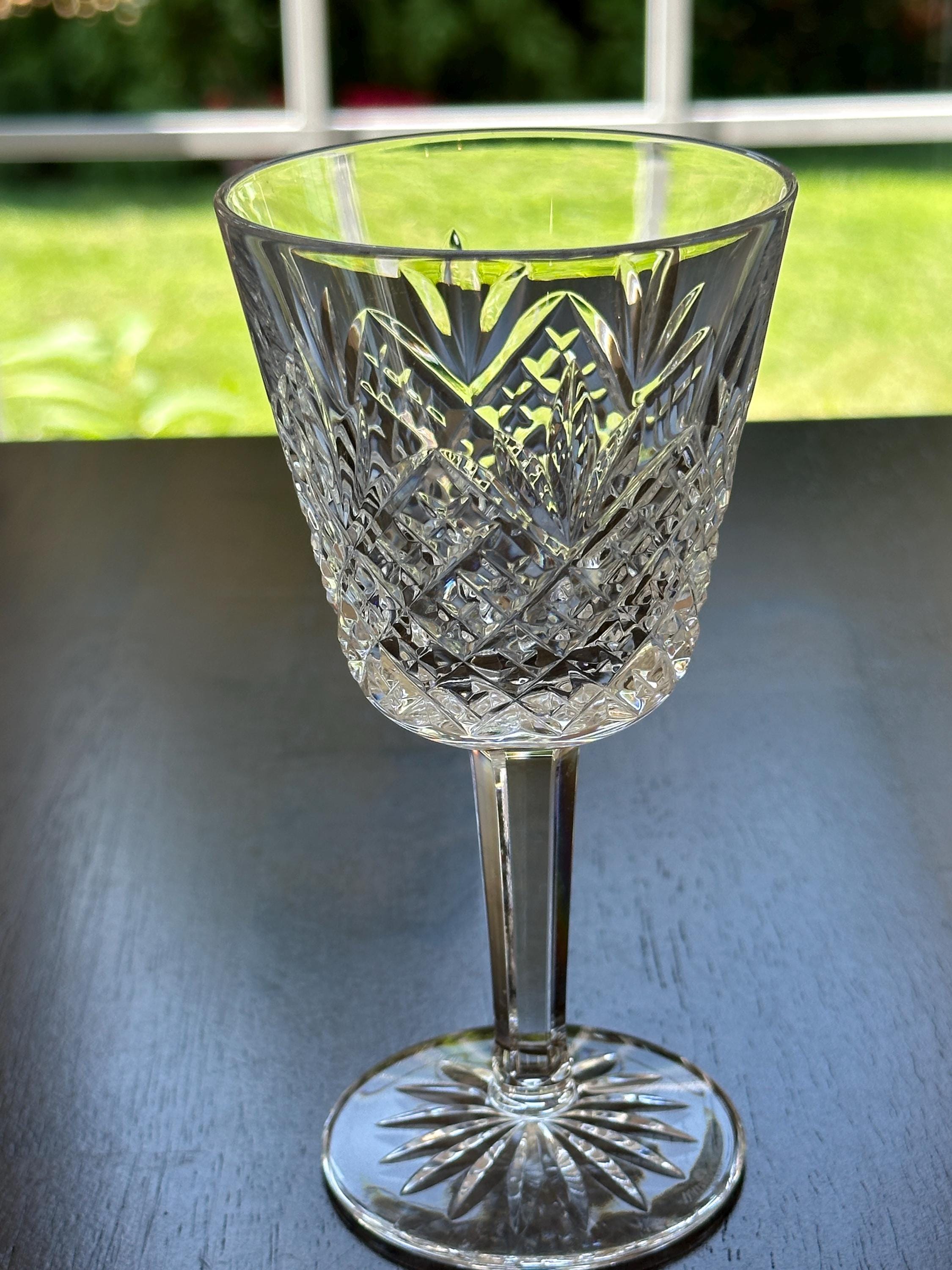 4 Waterford Crystal Claret Glasses