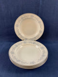 4 Mikasa Dresden Rose Soup Bowls