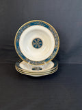 4 Royal Doulton Carlyle Soup Bowls