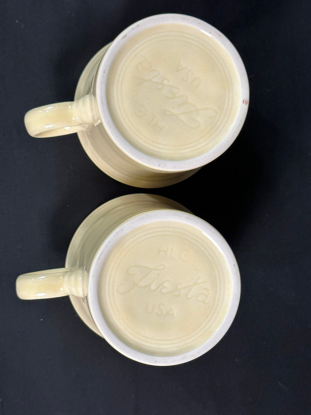 2 Fiesta Mugs by Homer Laughlin