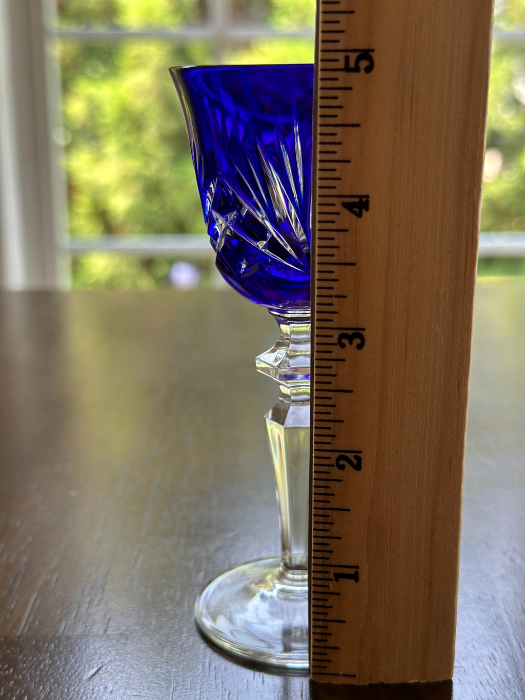 2 Gorham Cherrywood Cobalt Cordial Glasses