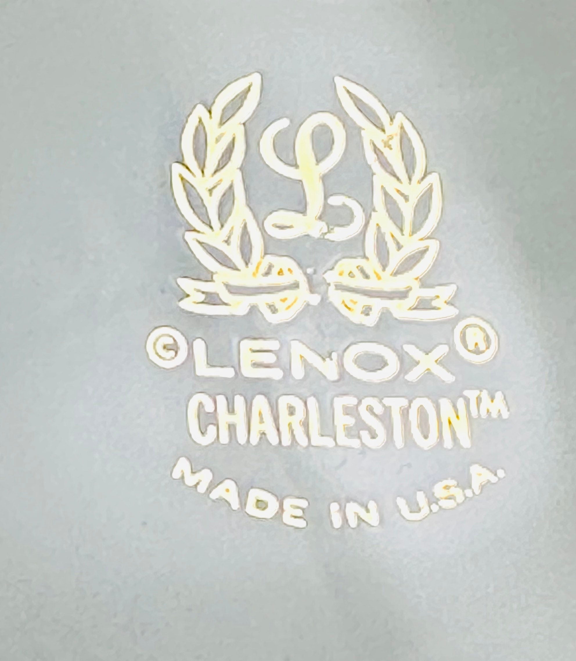 4 Lenox Charleston Salad Plates