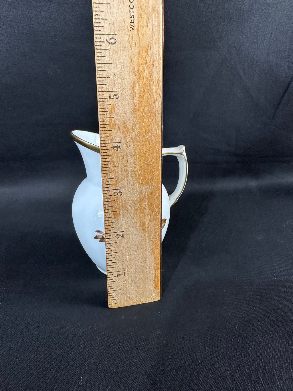 Royal Copenhagen Brown Rose Creamer