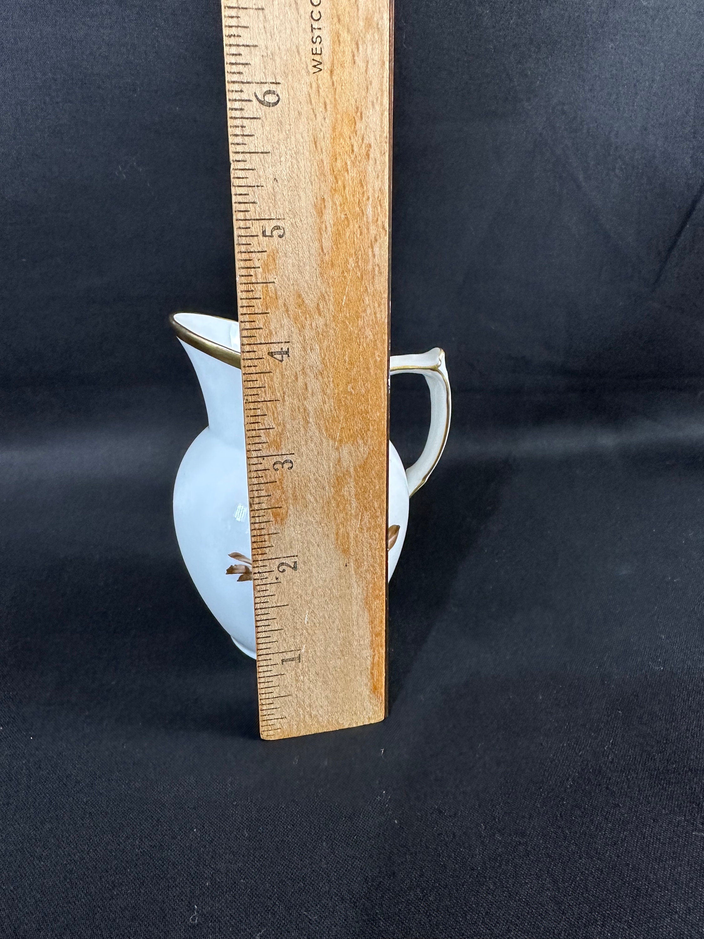 Royal Copenhagen Brown Rose Creamer