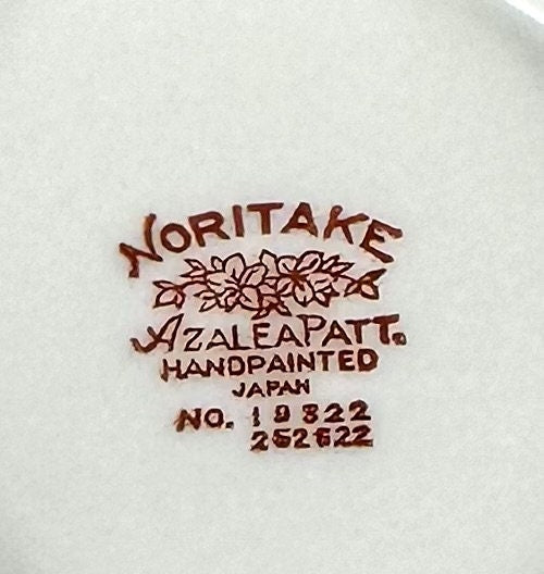 4 Noritake Azalea Flat Cream Soup Bowls