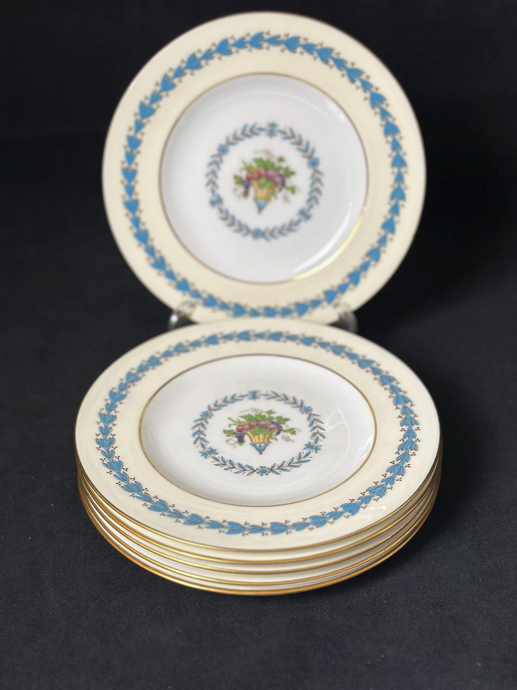 6 Wedgwood Appledore Dessert Plates