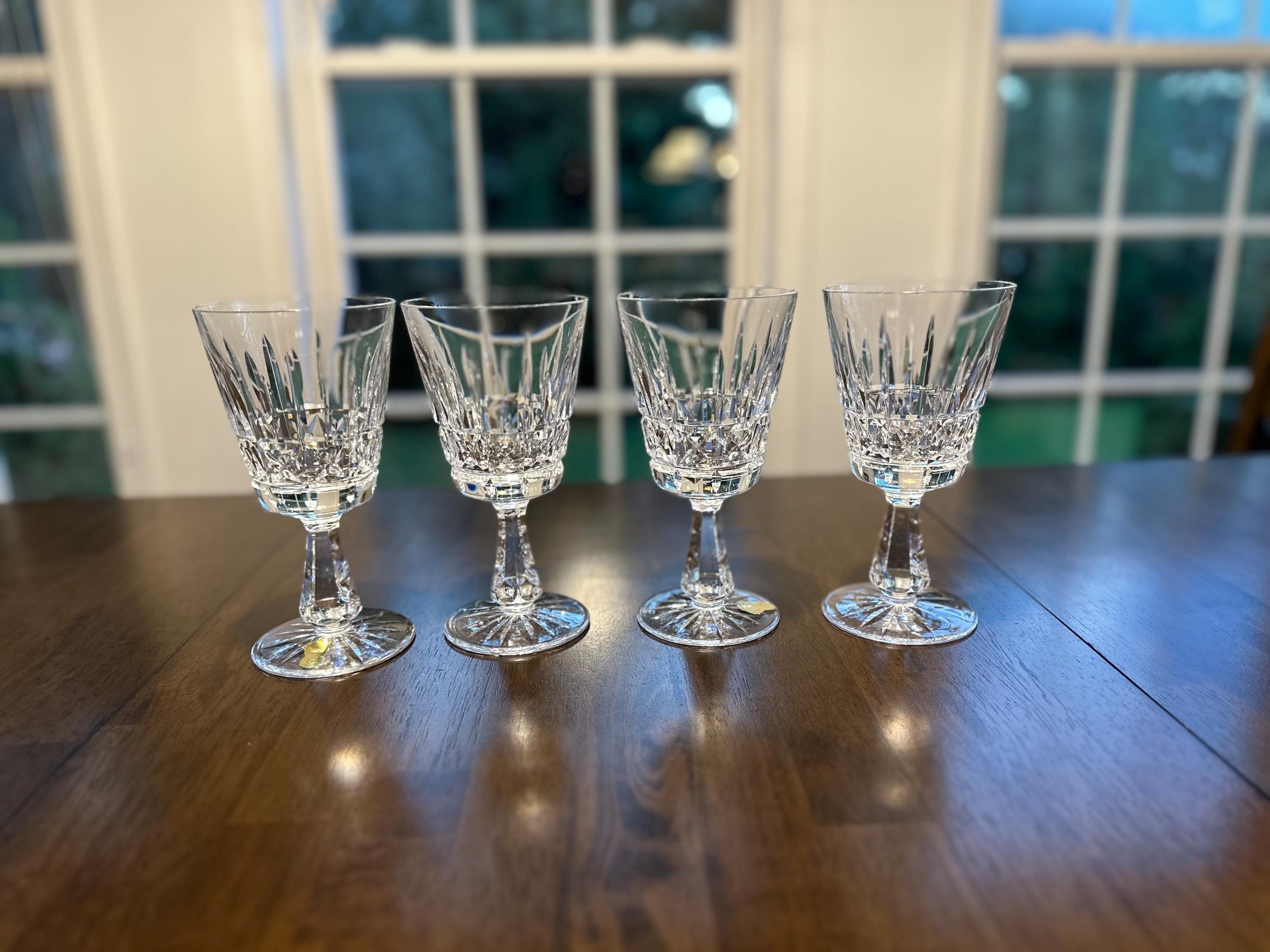4 Waterford Kylemore Water Goblets
