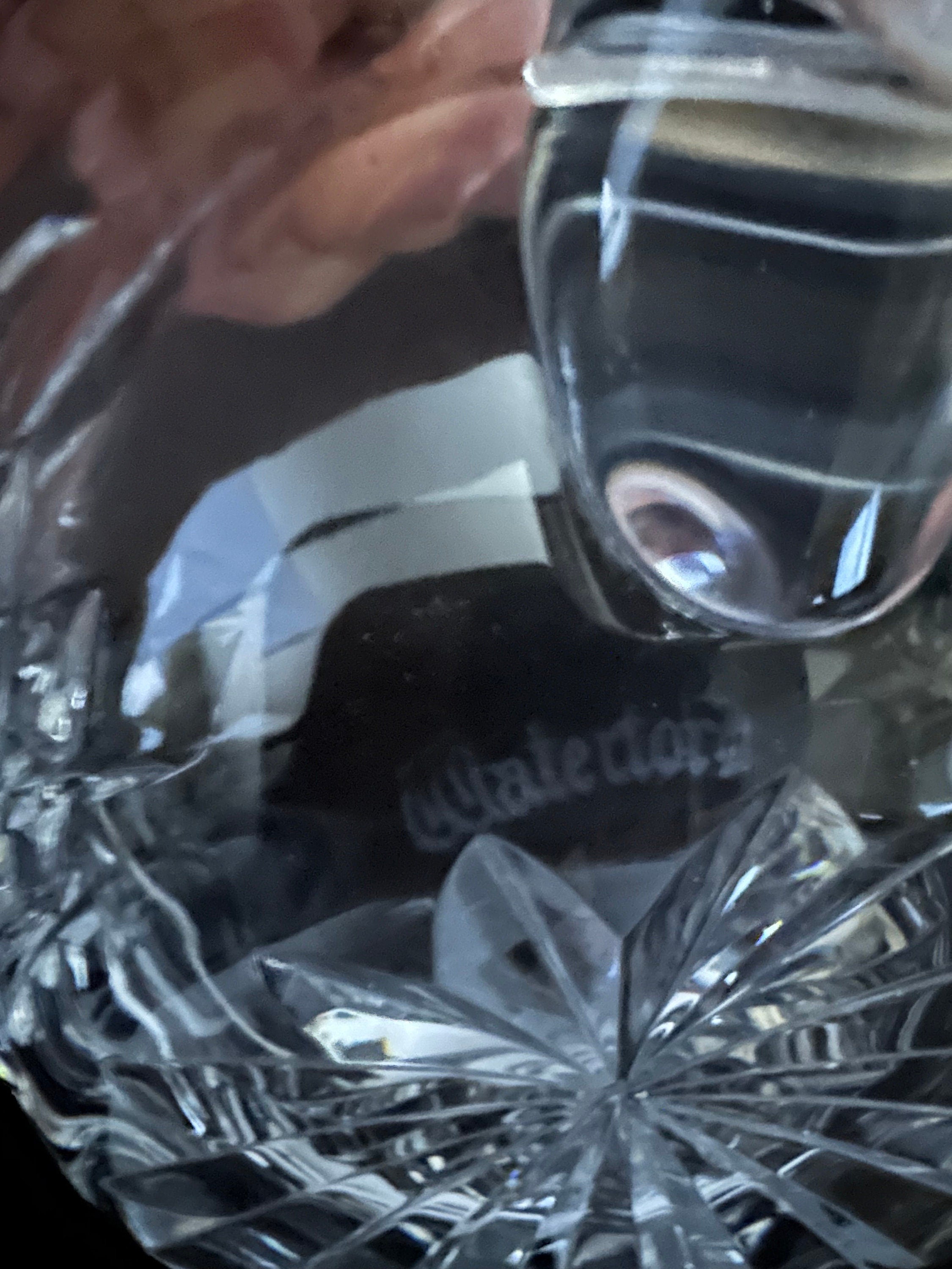 Waterford Glandore Crystal Gravy Sauce Boat