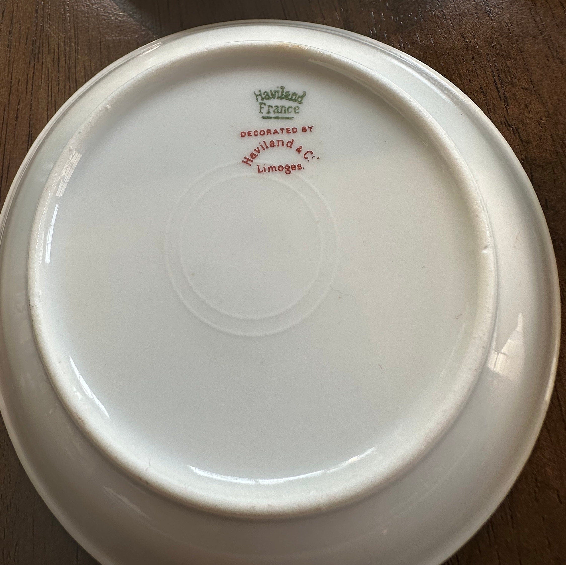 4 Haviland Limoges Yale Fruit Bowls