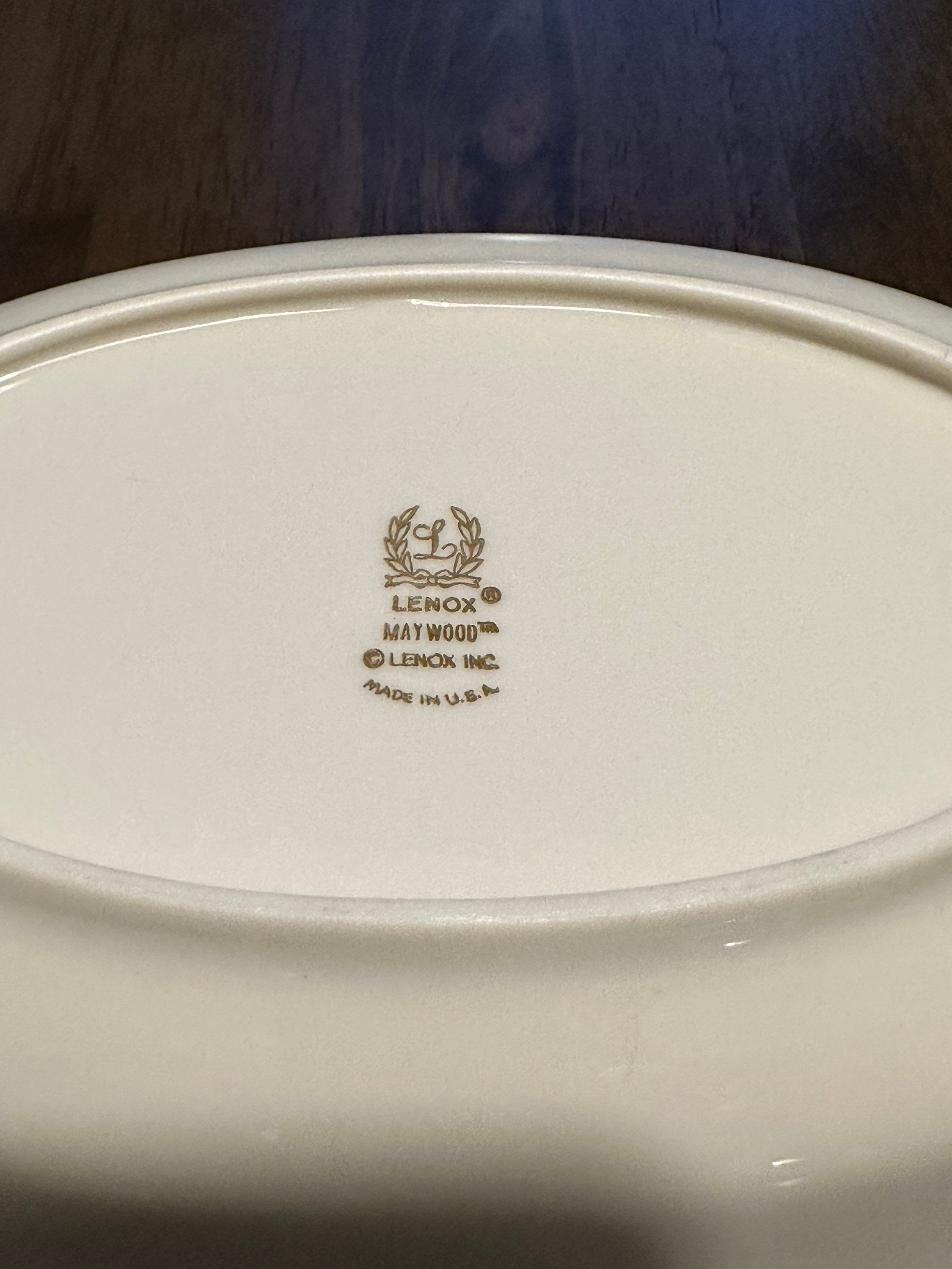 Lenox Maywood Place Settings 5 Piece Place Setting Vintage China