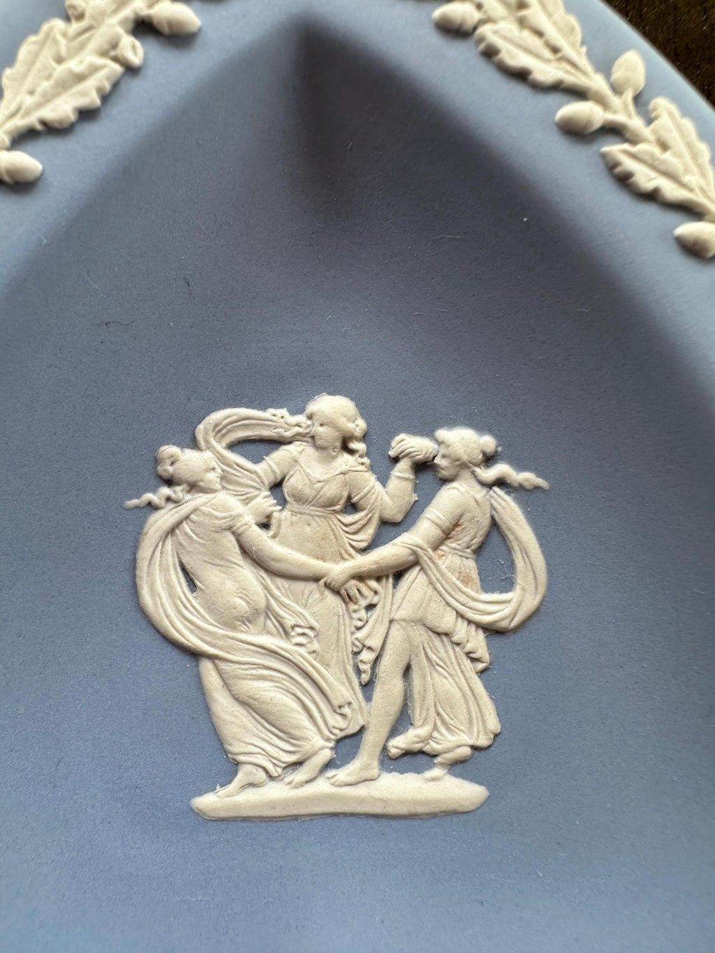2 Wedgwood Jasperware Trinket Dishes