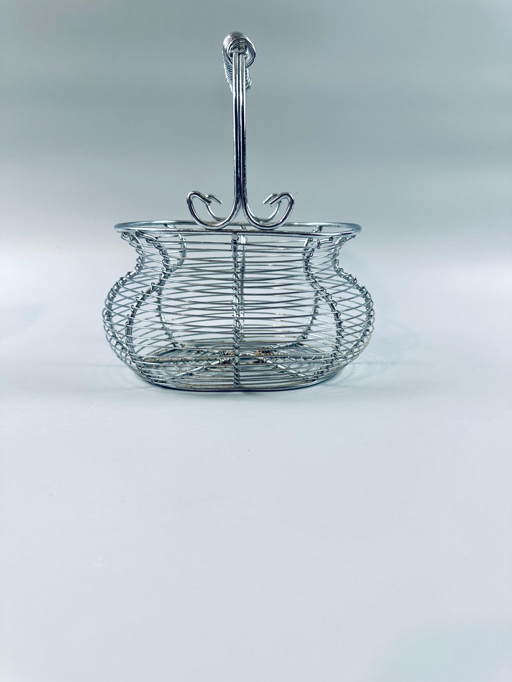 Vintage Wire Egg Basket