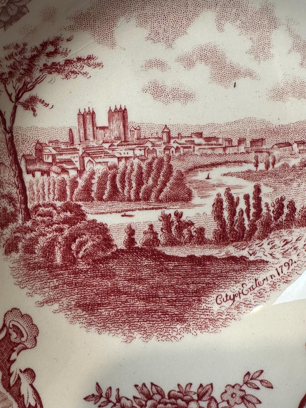 5 Johnson Brothers Old British Castles Square Cereal Bowls