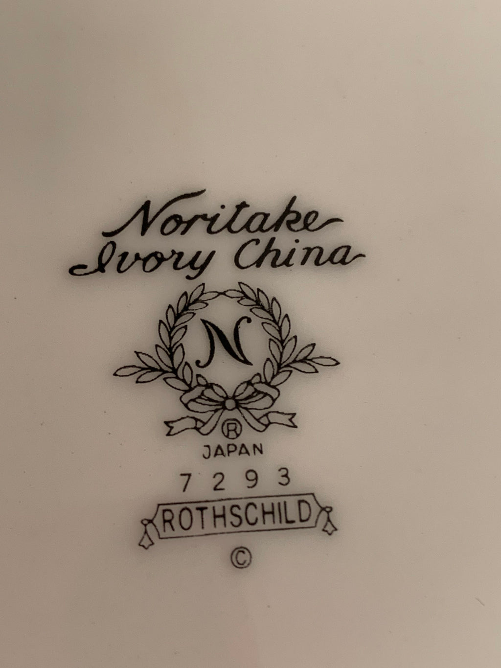 Noritake Rothschild Creamer and Sugar Bowl