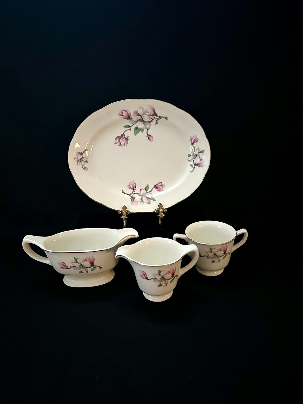Homer Laughlin Liberty Dogwood Hostess Set