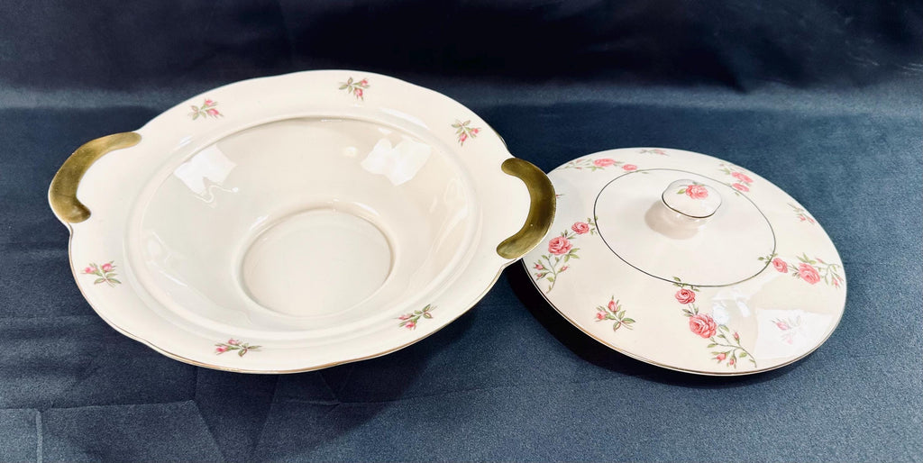 Haviland Delaware Covered Round Serving Bowl