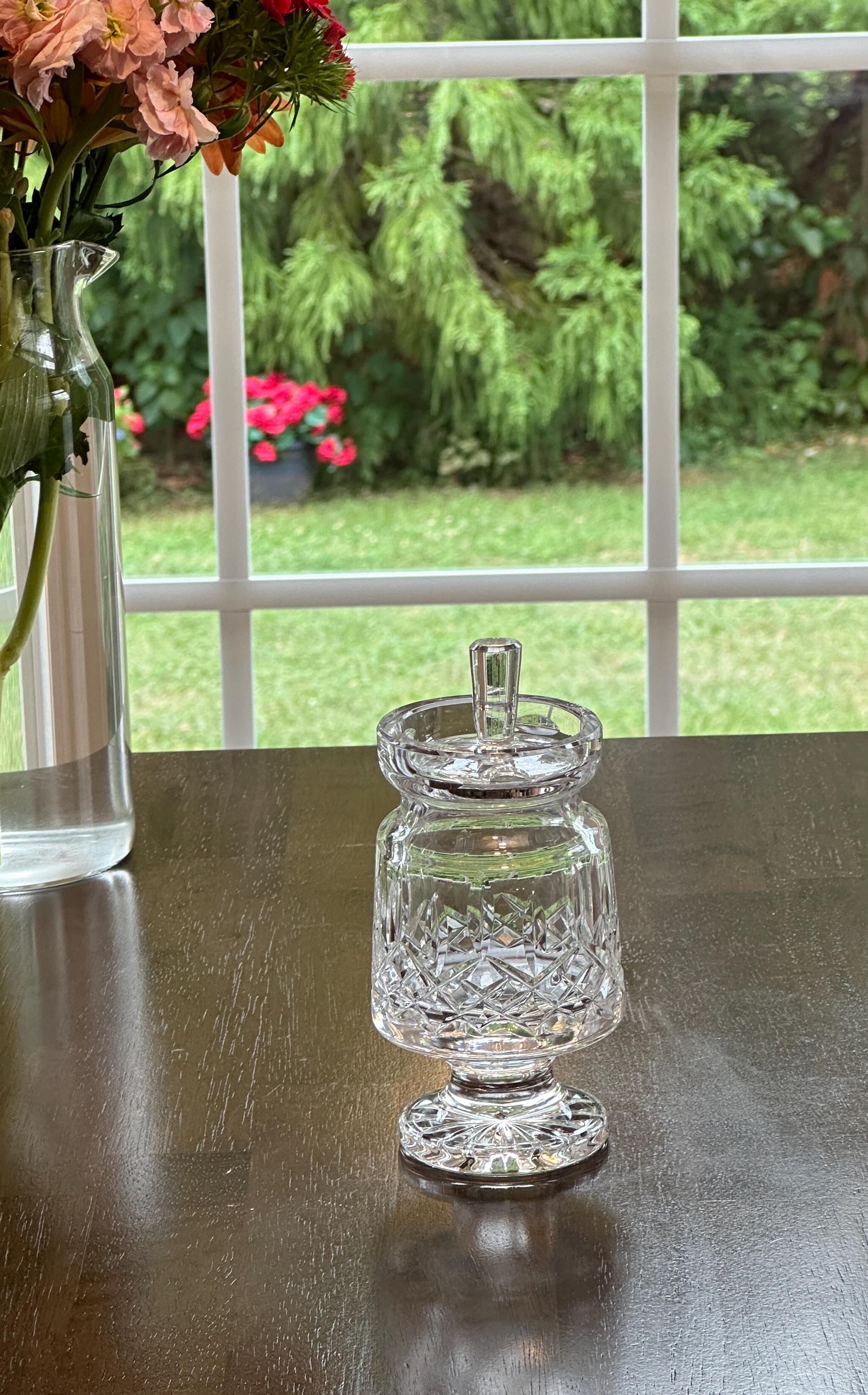 Waterford Jam Jelly Honey Crystal Jar