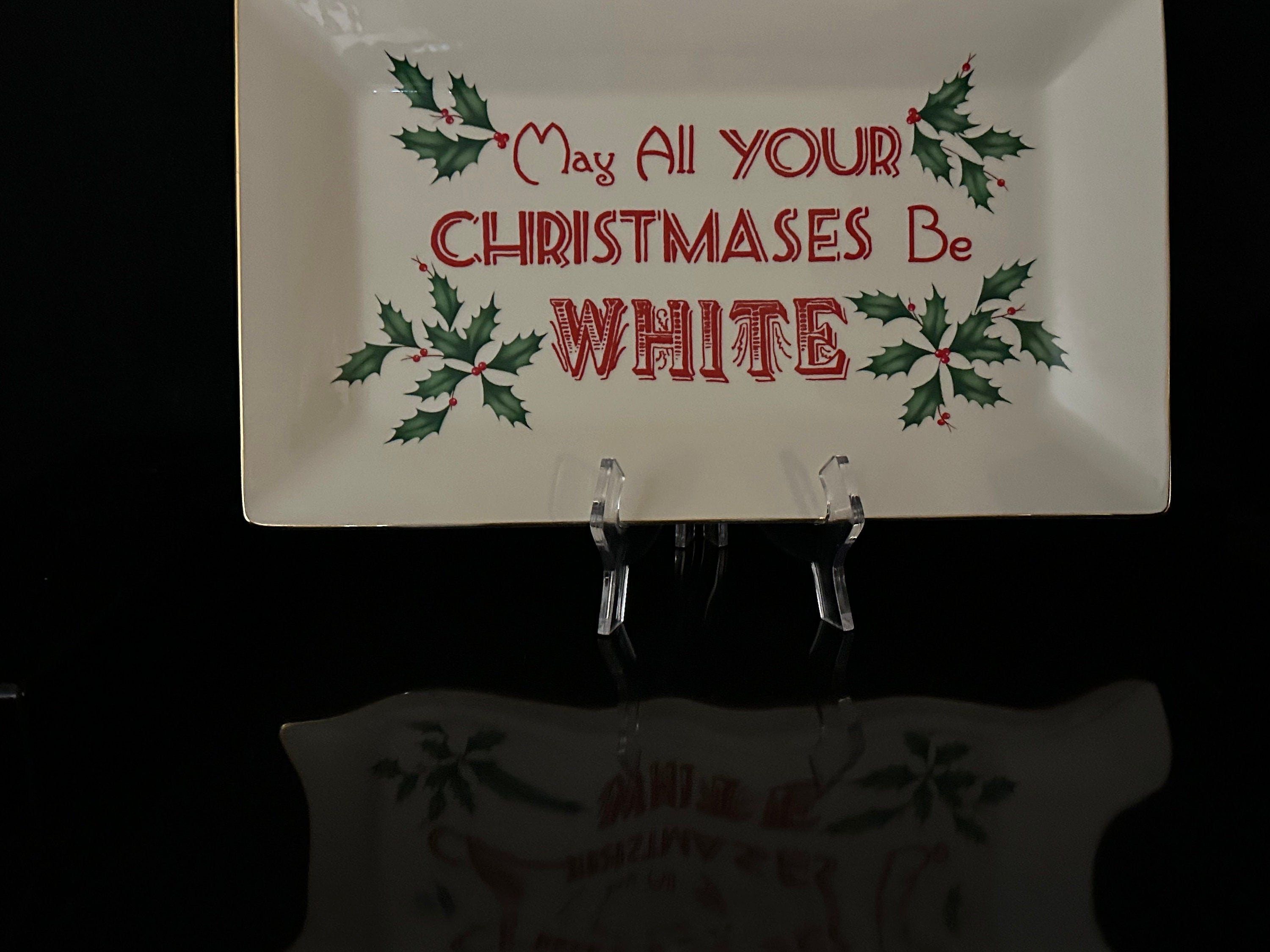 Lenox Holiday Rectangular Serving Tray