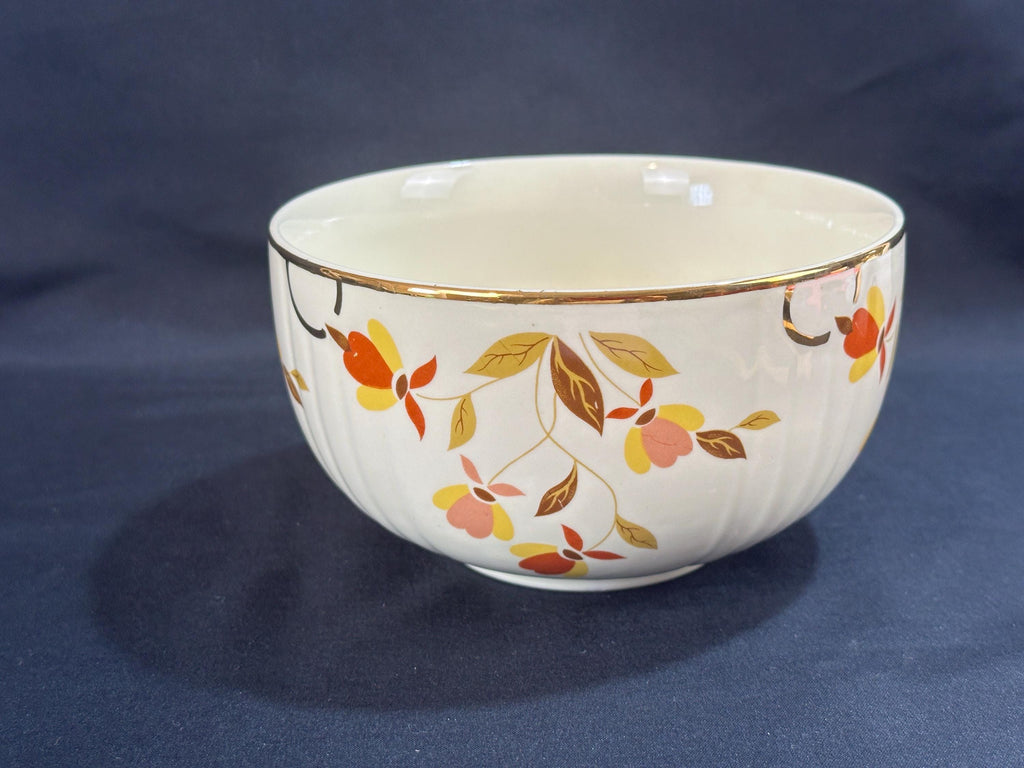Hall Pottery Autumn Leaf Mixing Bowl