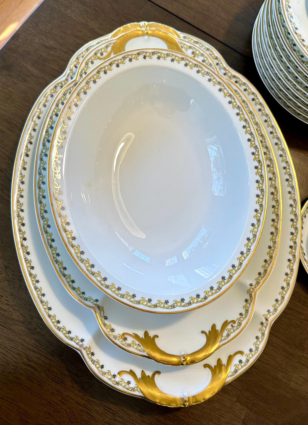 Haviland Limoges Large Set of Antique French China