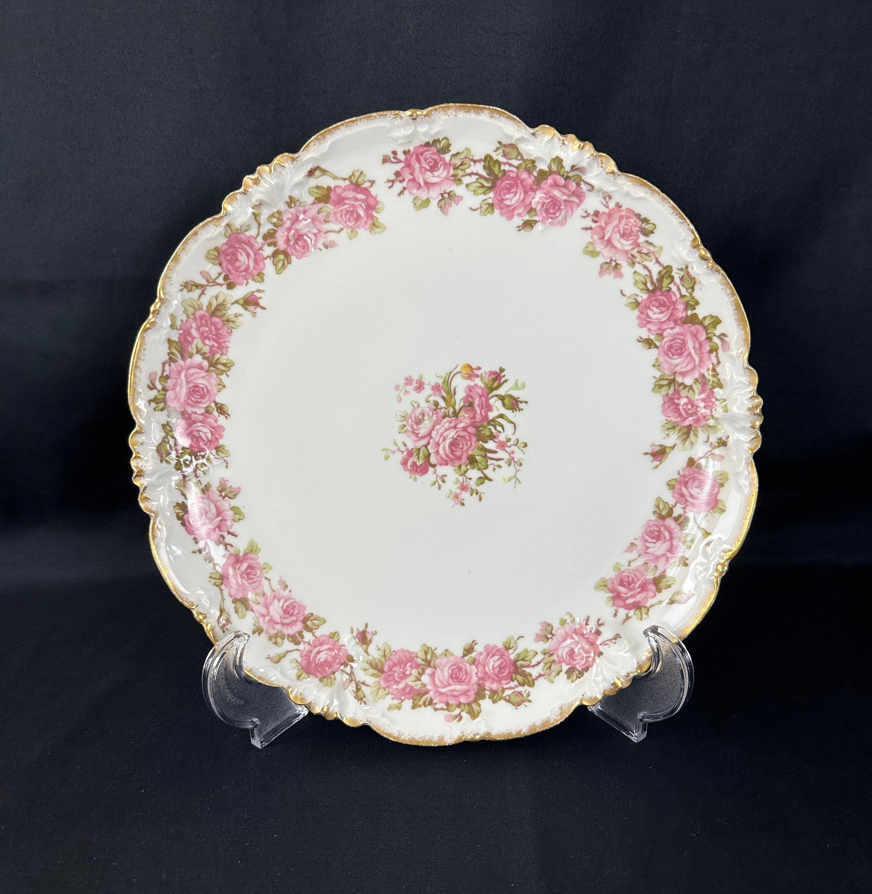Limoges Cabinet Plate/ Round Platter/ Cake Plate
