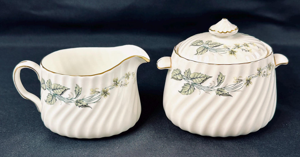 Minton Greenwich Creamer and Sugar Bowl