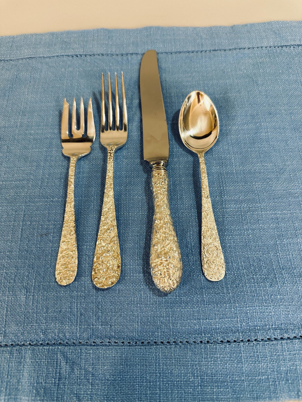 Stieff Rose Sterling Place Setting