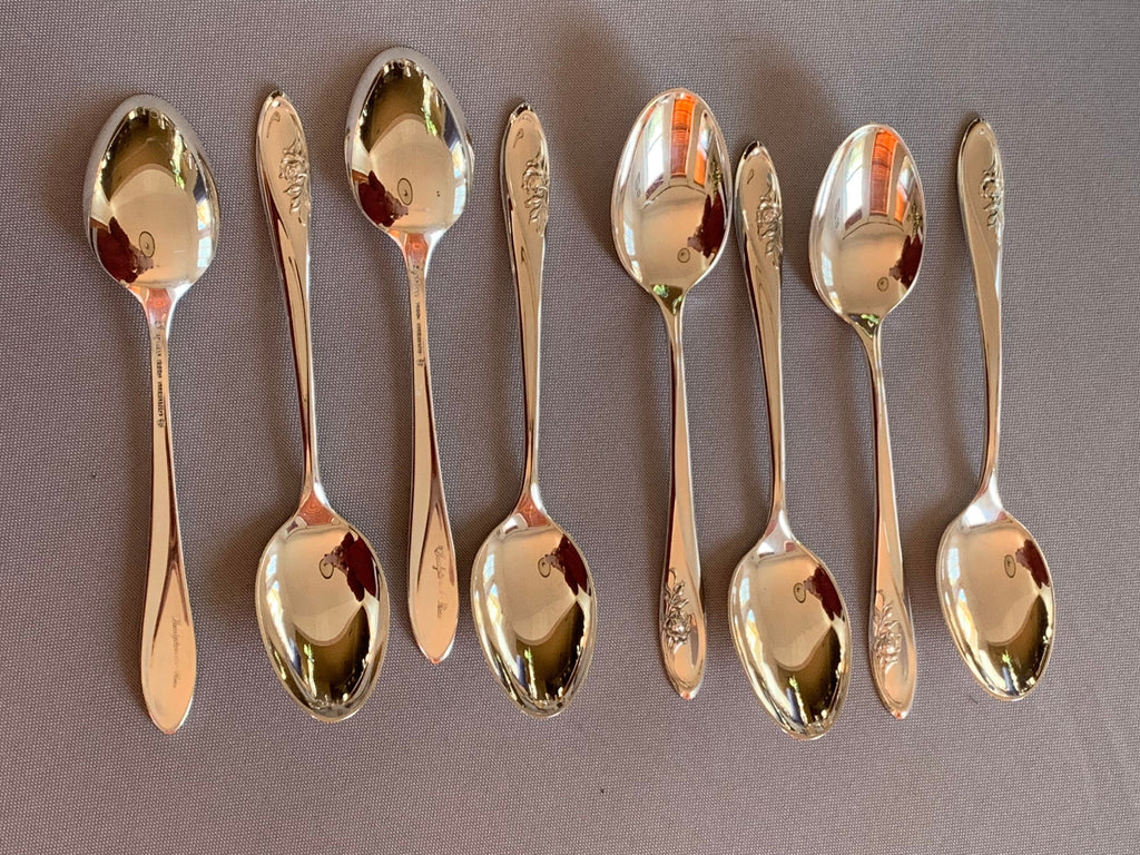 Towle Sculpted Rose Sterling Teaspoon