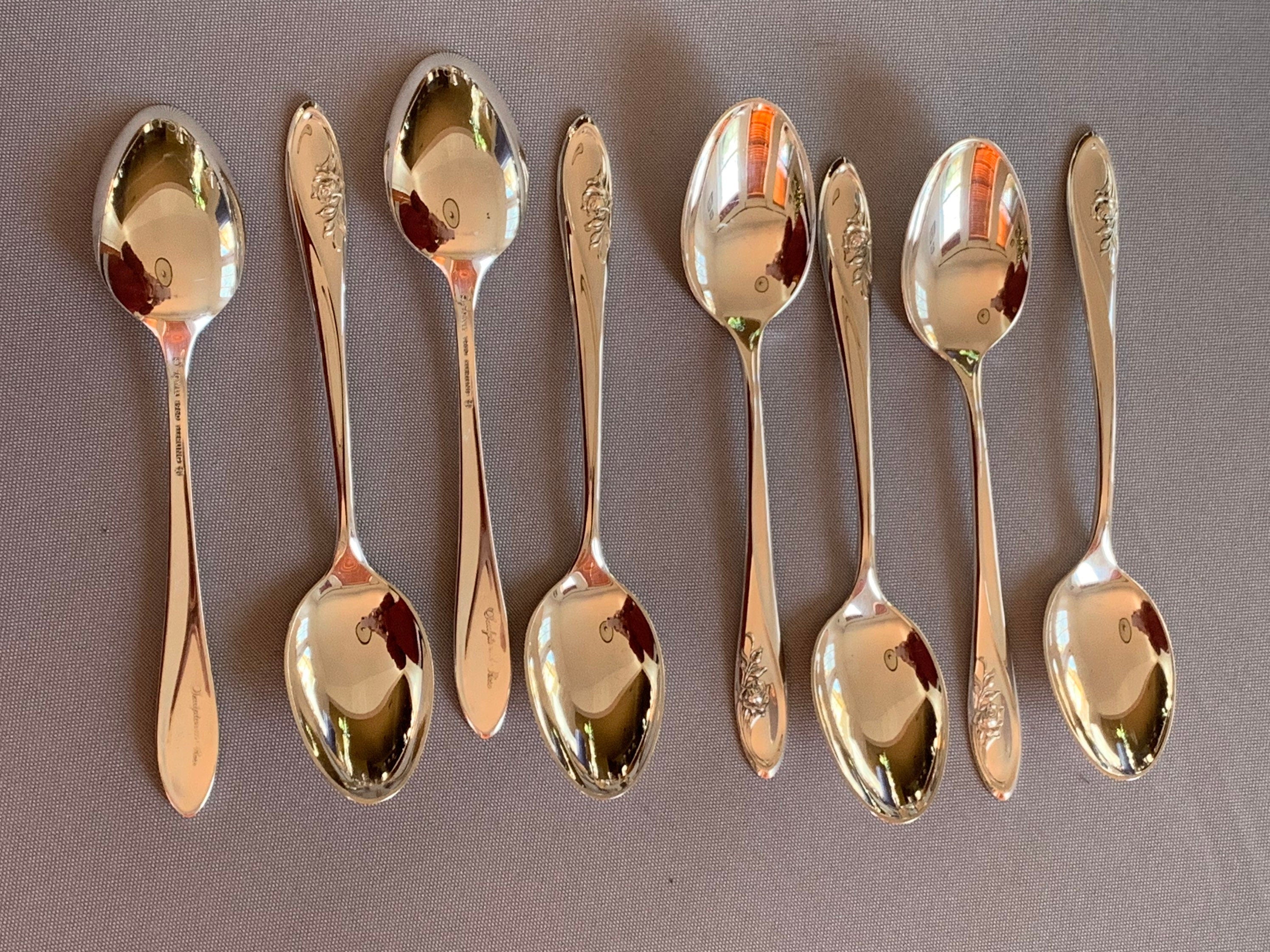 Towle Sculpted Rose Sterling Teaspoon