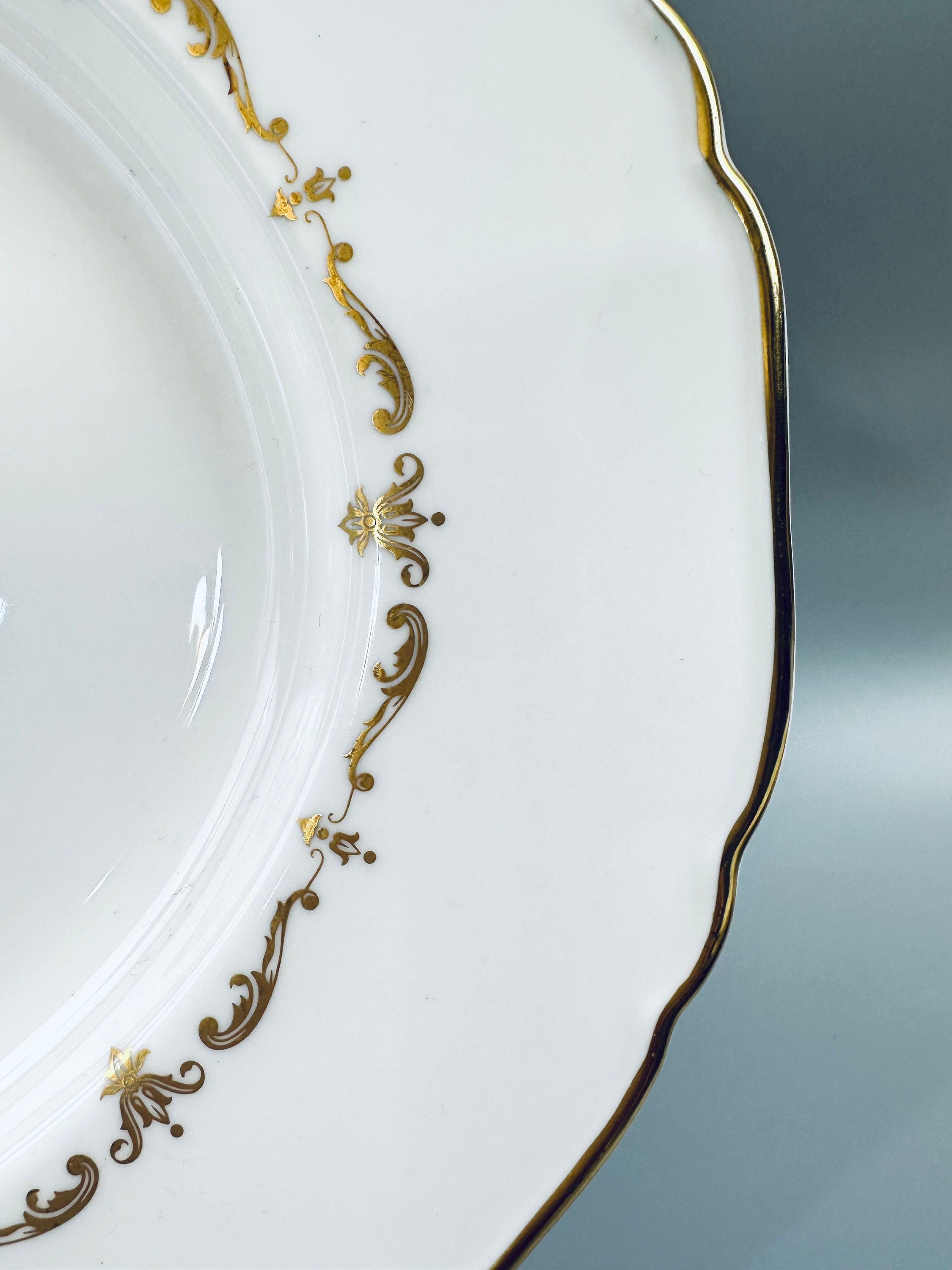Royal Worcester Gold Chantilly Serving Platter